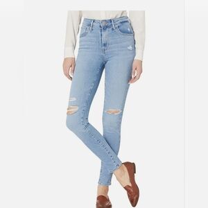 Levi's 721 High Rise Skinny Jeans Womens 31x30 Blue Stretch light Wash